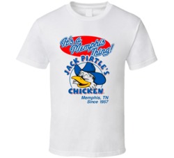Jack Pirtle's Chicken Best Southern Restaurants Fan T Shirt Jack Pirtle's Chicken Best Southern Restaurants Fan T Shirt