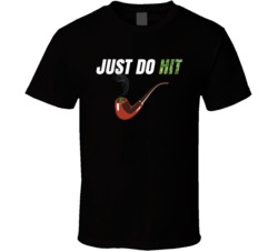 Just Do Hit Pipe Weed Smoking Logo Parody Stoner T Shirt Just Do Hit Pipe Weed Smoking Logo Parody Stoner T Shirt