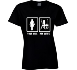 My Wife Women's Make Up Artists Hobby Ladies T Shirt My Wife Women's Make Up Artists Hobby Ladies T Shirt