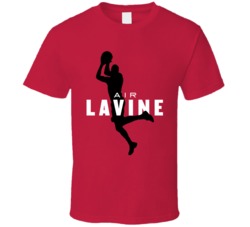 Air Zach Lavine Jump Chicago Basketball T Shirt