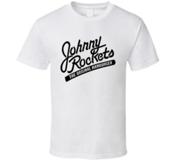 Johnny Rockets American Favourite Food T Shirt Johnny Rockets American Favourite Food T Shirt