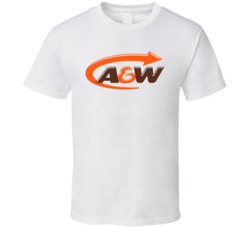 A&w American Favourite Food T Shirt A&w American Favourite Food T Shirt