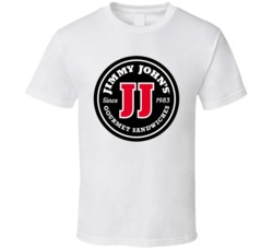 Jimmy John's American Favourite Food T Shirt Jimmy John's American Favourite Food T Shirt