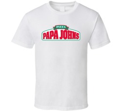 Papa John's Fast Food T Shirt Papa John's Fast Food T Shirt