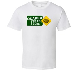 Quaker Steak & Lube Favourite Food T Shirt Quaker Steak & Lube Favourite Food T Shirt