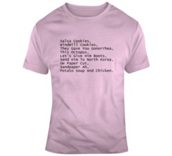 Salsa Cookies Windmill Cookies Parody T Shirt Salsa Cookies Windmill Cookies Parody T Shirt