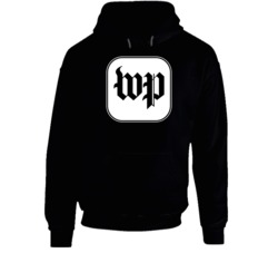 Washington Post App Icon Logo Hoodie Washington Post App Icon Logo Hoodie