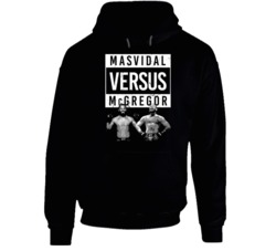 Jorge Masvidal Vs Conor Mcgregor Mma Fight Poster Fan Hoodie Jorge Masvidal Vs Conor Mcgregor Mma Fight Poster Fan Hoodie