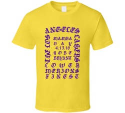 Kobe Bryant Mamba Day T Shirt