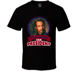 Hans Gruber For President Greatest Villains T Shirt Hans Gruber For President Greatest Villains T Shirt