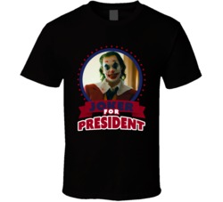 Joker For President Greatest Villains T Shirt Joker For President Greatest Villains T Shirt