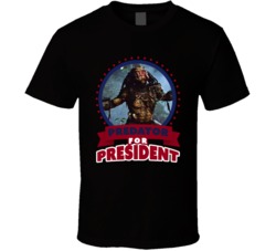 Predator For President Greatest Villains T Shirt Predator For President Greatest Villains T Shirt