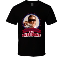 Patrick Bateman For President Greatest Villains T Shirt Patrick Bateman For President Greatest Villains T Shirt
