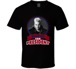 David For President Greatest Villains T Shirt David For President Greatest Villains T Shirt