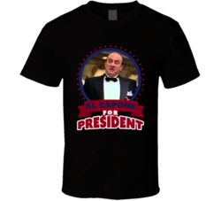 Al Capone For President Greatest Villains T Shirt Al Capone For President Greatest Villains T Shirt