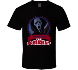 Ghostface For President Greatest Villains T Shirt Ghostface For President Greatest Villains T Shirt