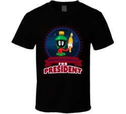 Marvin The Martian For President Greatest Villains T Shirt Marvin The Martian For President Greatest Villains T Shirt