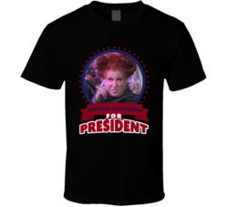 Winifred Sanderson For President Greatest Villains T Shirt Winifred Sanderson For President Greatest Villains T Shirt