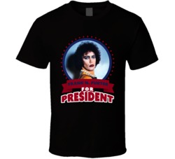 Frank N Furter For President Greatest Villains T Shirt Frank N Furter For President Greatest Villains T Shirt