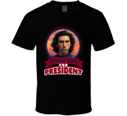 Kylo Ren For President Greatest Villains T Shirt Kylo Ren For President Greatest Villains T Shirt