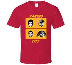 Kansas City Football Pop Art T Shirt Kansas City Football Pop Art T Shirt