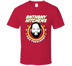 Anthony Hitchens For President Kc Kansas City Football Fan T Shirt Anthony Hitchens For President Kc Kansas City Football Fan T Shirt