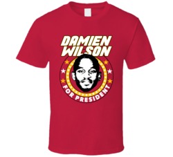 Damien Wilson For President Kc Kansas City Football Fan T Shirt Damien Wilson For President Kc Kansas City Football Fan T Shirt