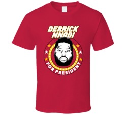Derrick Nnadi For President Kc Kansas City Football Fan T Shirt Derrick Nnadi For President Kc Kansas City Football Fan T Shirt