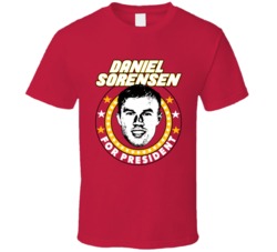 Daniel Sorensen For President Kc Kansas City Football Fan T Shirt Daniel Sorensen For President Kc Kansas City Football Fan T Shirt