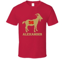 Kwon Alexander Jersey Number 56 Goat Greatest Of All Time Kc Kansas Ci Kwon Alexander Jersey Number 56 Goat Greatest Of All Time Kc Kansas Ci