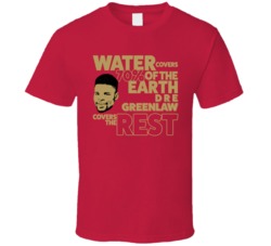 Water Covers 70 Percent Dre Greenlaw Covers The Rest San Francisco Def Water Covers 70 Percent Dre Greenlaw Covers The Rest San Francisco Def