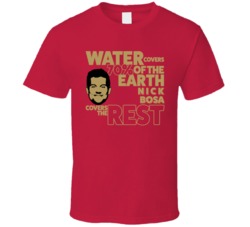 Water Covers 70 Percent Nick Bosa Covers The Rest San Francisco Defens Water Covers 70 Percent Nick Bosa Covers The Rest San Francisco Defens