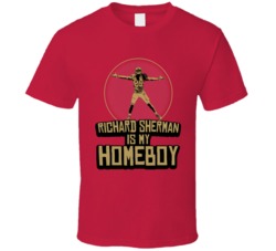 Richard Sherman Is My Homeboy San Francisco Football 2020 T Shirt Richard Sherman Is My Homeboy San Francisco Football 2020 T Shirt