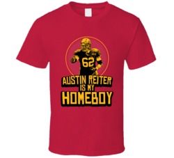 Austin Reiter Is My Homeboy Kansas City Football 2020 T Shirt Austin Reiter Is My Homeboy Kansas City Football 2020 T Shirt