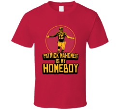 Patrick Mahomes Is My Homeboy Kansas City Football 2020 T Shirt Patrick Mahomes Is My Homeboy Kansas City Football 2020 T Shirt