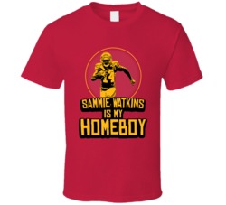 Sammie Watkins Is My Homeboy Kansas City Football 2020 T Shirt Sammie Watkins Is My Homeboy Kansas City Football 2020 T Shirt