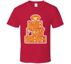 Daniel Sorensen Fcking Kc Kansas City Football Player Fan T Shirt Daniel Sorensen Fcking Kc Kansas City Football Player Fan T Shirt