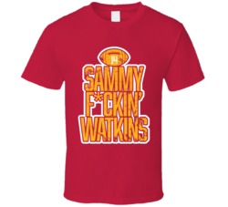 Sammy Watkins Fcking Kc Kansas City Football Player Fan T Shirt Sammy Watkins Fcking Kc Kansas City Football Player Fan T Shirt