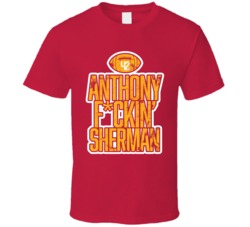Anthony Sherman Fcking Kc Kansas City Football Player Fan T Shirt