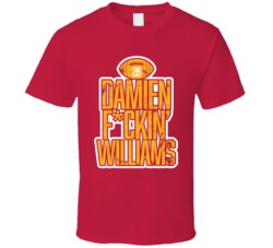 Damien Williams Fcking Kc Kansas City Football Player Fan T Shirt