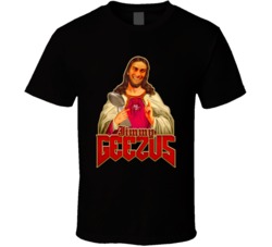 Jimmy Geezuss San Francisco Football Superbowl Fan T Shirt