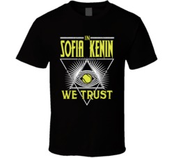 In Sofia Kenin We Trust United States Tennis Star Fan T Shirt