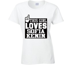 This Girl Loves Sofia Kenin United States Tennis Star Fan Womens Ladie