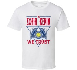 In Sofia Kenin We Trust United States Tennis Star Sports Fan T Shirt