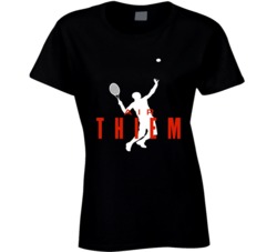 Air Dominic Thiem Austrian Star Tennis Player Fan Womens Ladies T Shir