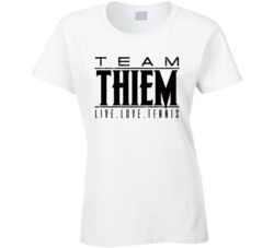 Team Dominic Thiem Live Love Tennis Autrian Tennis Star Fan Womens Lad