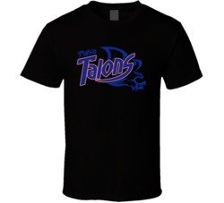 Tulsa Talons Arena Football League Team Fan Logo T Shirt Tulsa Talons Arena Football League Team Fan Logo T Shirt