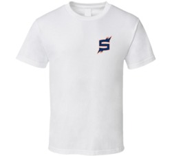 Spokane Shock Arena Football League Chest Emblem Team Sports Fan Logo Spokane Shock Arena Football League Chest Emblem Team Sports Fan Logo