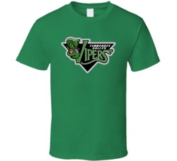 Tennessee Valley Vipers Arena Football League Team Fan Logo T Shirt Tennessee Valley Vipers Arena Football League Team Fan Logo T Shirt