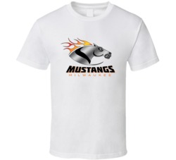 Milwaukee Mustangs Arena Football League Team Sports Fan Logo T Shirt Milwaukee Mustangs Arena Football League Team Sports Fan Logo T Shirt